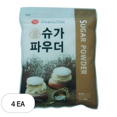 햇살나래 슈가파우더, 500g, 4개