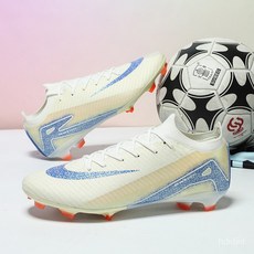 【家居爆款】破圈無縫飛織足球鞋男女低幫長釘戶外草地碎釘專業足球鞋家居 桌布 1218 I6YQ