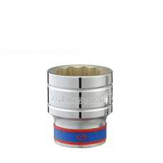 킹토니 1/2인치 12각 숏소켓 숏 핸드소켓 소켓 복스알, 1개, 24mm