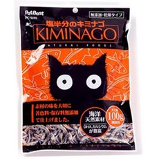 Pet Best 小魚乾系列 貓咪健康零食 富含鈣質Omega-3 無添加 獨立包裝, 珍鮮天然小魚乾PC-S191, 100g, 1個