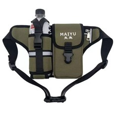 플립 허리 벨트 가방 핸드폰 파우치, D. 그린