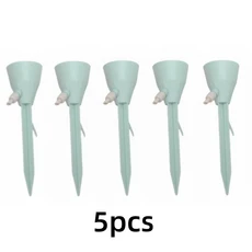 자동 핸드드립가정용 화분 식물용 자동 꽃 급수 장치 외출 시 조절 가능한 드립 속도 관개 드리퍼, 01 green, 1개