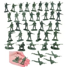 해외 Zugar Land 클래식 미국 육군 남성 36피스 5.1cm2인치. 플라스틱. 그린 장난감 군인. 자유로운 스탠딩 디자인. 훌륭한 파티 선물 가방 필러. 36 군대 1팩, 군대 남성 36개 2팩