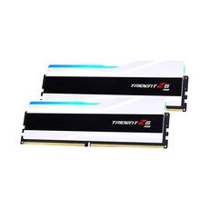 G.SKILL G.SKILL DDR5-6000 CL30 TRIDENT Z5 RGB 화이트 패키지 (64GB(32Gx2))