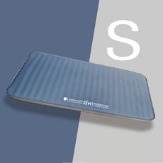 Comma CROSSOVER TPU 戶外露營睡墊 L 舒適支撐 戶外耐用, S 湖水藍＋深灰