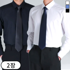 [1+1] 이브 구김없는 남성용 스판 정장 와이셔츠
