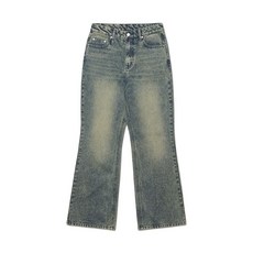 [노매뉴얼] SOFT FLARE DENIM PANTS - WASHED BLUE