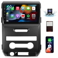 블루투스/GPS 네비게이션/WiFi/FM 백업 카메라가 장착된 포드 F150 2009-2012용 9인치 터치스크린 카 스테, 01 검정색