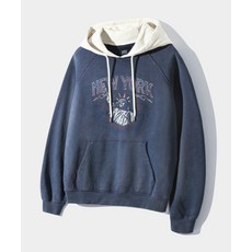 디미트리 블랙 DIMITRI BLACK NYC 후드 티셔츠_피그먼트 네이비&크림 DBD8TH02NY 338732