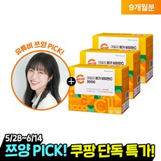 광동 비타500 데일리 메가 비타민C 3000 고함량 비타민c, 3개, 270g