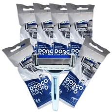 도루코 페이스6 면도기 60개 한박스 휴대용 일회용면도기, 1세트, 60개입