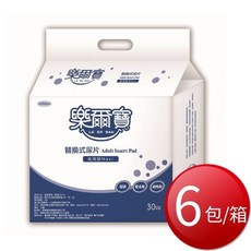 樂爾寶 替換式尿片 夜用 30片X6包/箱, 1個