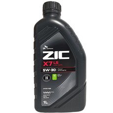 승용차 엔진오일 SK ZIC X7 LS 5W30 1L, 1개