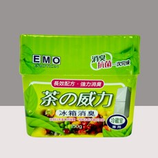 EMO 茶の威力 冰箱消臭劑 150g 冷藏室專用, 1個