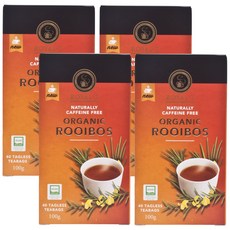 有機路易波士茶 40入茶包, 160個, 2.5g, 4個, 40入
