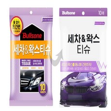 TORIMALL 불스원 세차앤왁스티슈 간편코팅 오염방지 세차티슈