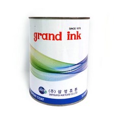 삼성휴톤 PVC 잉크 1kg 실크스크린 패드 인쇄 전용, 흑
