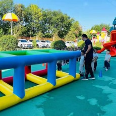 징검다리 풍선 레크레이션 학교 운동회 사다리, D. 두꺼운 사각형(6m), 1개