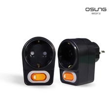 국산 절전 L자 1구 블랙 멀티탭 콘센트 어댑터, 2개, 검정, 5cm