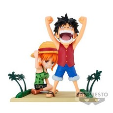 BANPRESTO 航海王 海賊王 WCF LOG STORIES 魯夫&娜美, 1個