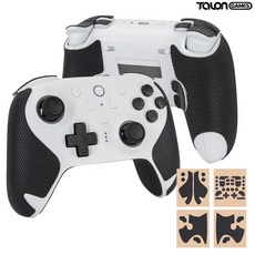 8Bitdo 얼티메이트2 그립테이프 팔얼블2 논슬립패치 탈론게임즈, 블랙(TG0124)