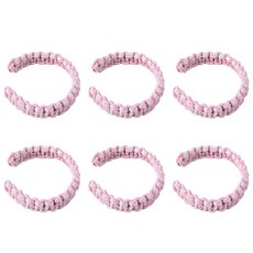 6PCS 조정 커튼 타이백 커튼 홀더 클립 세트는 심플한 터치와 호환됩니다, 플랫 스타일 화이트 핀