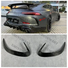 벤츠 GT43 GT50 GT53 카본 리어 바 에어 나이프 스포일러 호환