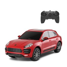 2.4GHz 포르쉐 장난감 자동차 RASTAR 1:24 포르쉐 마칸 RC 모델 자동차, 1개
