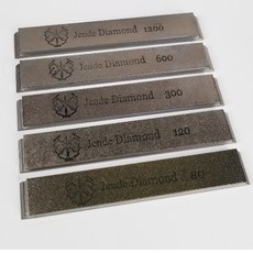 Jende 鑽石磨刀石 鑽石顆粒研磨刀板 1x6 Diamond Plates, 1個, #300