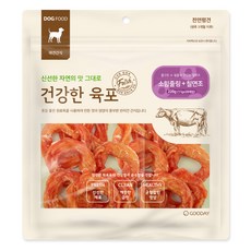 굿데이 강아지 건강한육포 20p, 220g, 1개, 혼합맛(소힘줄링 / 칠면조)