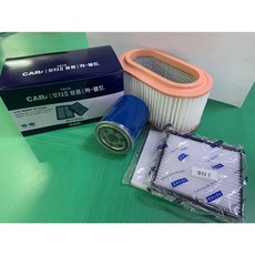 포터-2 에어필터+오일필터+캐빈필터(신형)2015년이후차량 셋트상품