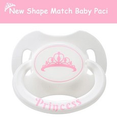 LittleForBig 安撫奶嘴 粉色皇冠造型設計, Princess Crown 皇冠公主, 1個