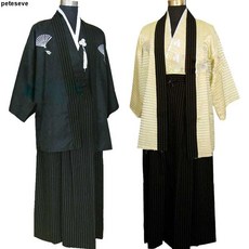 男裝套裝 男士二次元古裝和服日式男武士服 日本傳統服裝 演出服裝