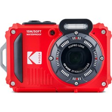 柯達 KODAK PIXPRO WPZ2 運動相機 15m防水 防震三防相機 4倍光學變焦 16MP CMOS Full HD, 紅色