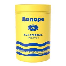 베노프 단백질쉐이크 버터멜로우쿠키 1통, 1개, 600g