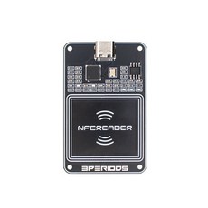 PCR532 nfc 리더 ic 카드 리더기 휴대 전화 팔찌 용 ic 카드 복제기는 엘리베이터 도어 액세스를 시뮬레이션합니다., 검은색