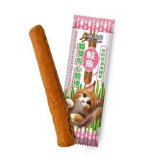 Otis CatGlory 驕傲貓 貓夾心脆棒 貓草棒 貓零食, 1個, 鮭魚夾心脆棒 4隻, 鮭魚