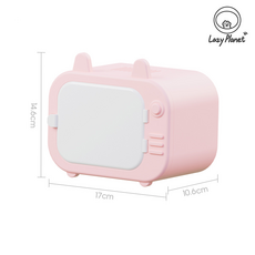 레이지플래닛 햄스터 마그네틱 TV 관찰존 은신처, 1개, 핑크