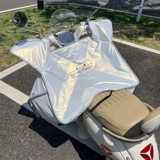 INNOVA 電動車擋風被 夏季薄款 防水防曬遮陽, 1個, 炫光, 聆聽未來