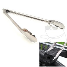 캠핑 숯 집게 숯불바베큐 요리집게 쓰레기 장작 화로, 1개