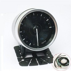 Defi A1汽車改裝OBD液晶三連錶渦輪增壓錶電壓水溫錶油壓轉速錶 汽車改裝儀錶 數字顯示改裝儀錶 賽車儀錶, 1個, 轉速