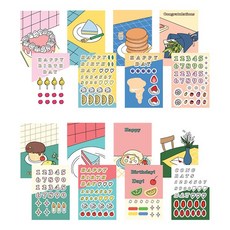 모닝글로리 생일 축하 엽서, 단품, 단품
