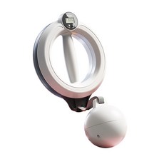밀레 레몬 360도 스마트 손돌림 훌라후프 팔라인 운동기구 팔뚝 부유방 관리, 1개, 화이트