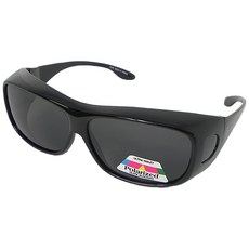 Docomo 加大型可包覆式偏光太陽眼鏡 (4色可選/適用近視眼鏡)