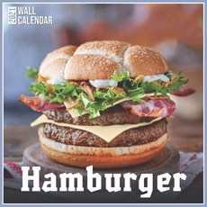(영문도서) Hamburger 2021 Wall Calendar: Official Hamburger Wall Calendar 2021 12 Months Paperback, Independently Published, English, 9798582652175