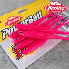 버클리 저크쉐드 5인치 광어 다운샷 웜, 1개, 60g, SPK 솔리드핑크UV