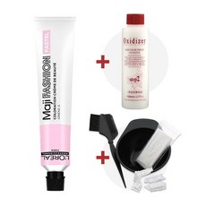 (산화제+시술도구)로레알 마지패션 파스텔 50ml, 11.07 마차애쉬, 1개