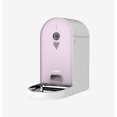 DOGNESS多尼斯 寵物智能視訊餵食器 五種色選, 1個, 粉色, 粉色