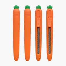 당근 커터칼 1종 10개세트, 1개