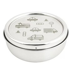 【KOM】台灣製316不鏽鋼兒童隔熱碗/附湯匙, Silver, 碗+湯匙, 1個